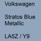 Preview: Volkswagen, Stratos Blue Metallic, LA5Z / Y9.